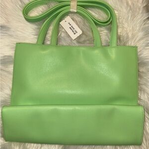 Telfar Vibrant Green Shopping Bag